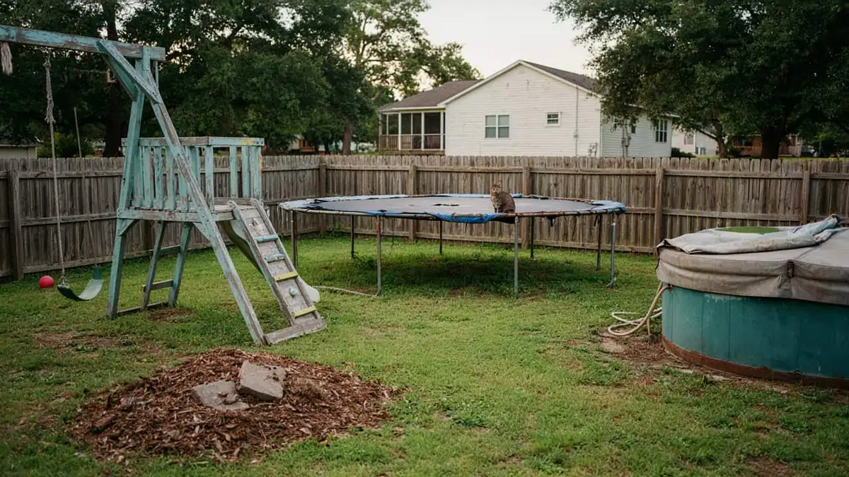 Ready to Reclaim Your Backyard: A Guide to Removing Hot Tubs, Playsets, and Trampolines